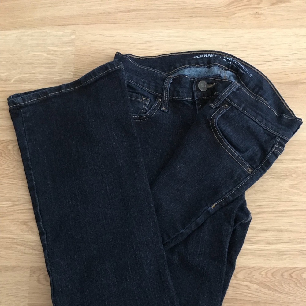 NWOT Old Navy Curvy Straight Leg Jeans